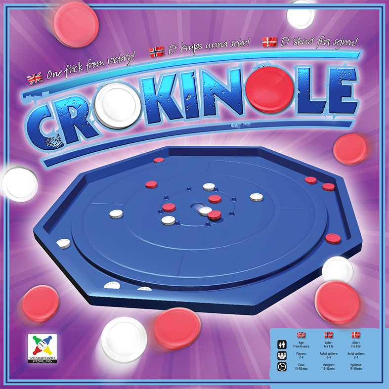 Crokinole plast forside.