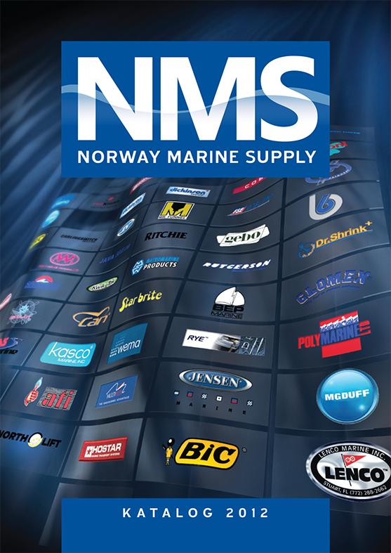 Logo og forside på NMS katalog.
