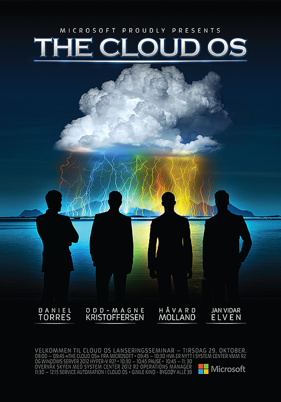 The Cloud OS plakat.