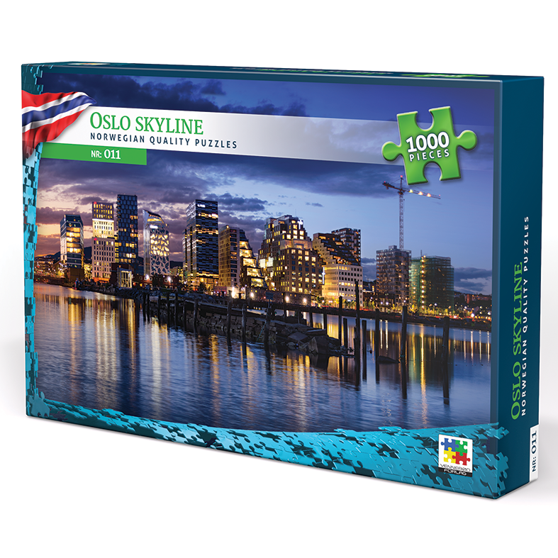 Oslo skyline puzzle