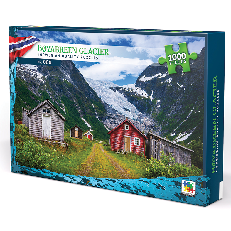 Bøyabreen glacier puzzle.