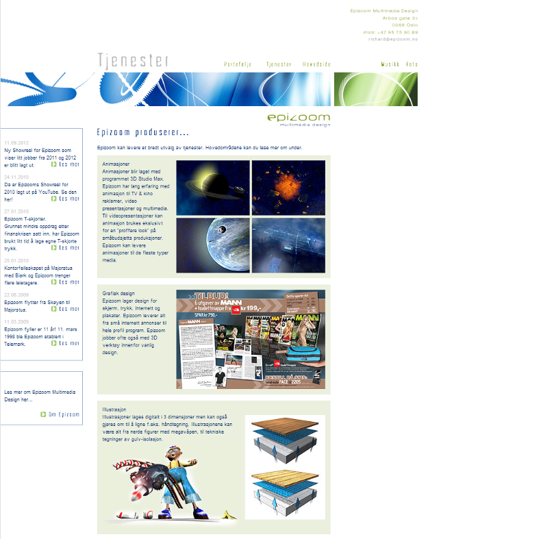 Epizoom web 2006.