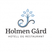 Holmen Gård logo.